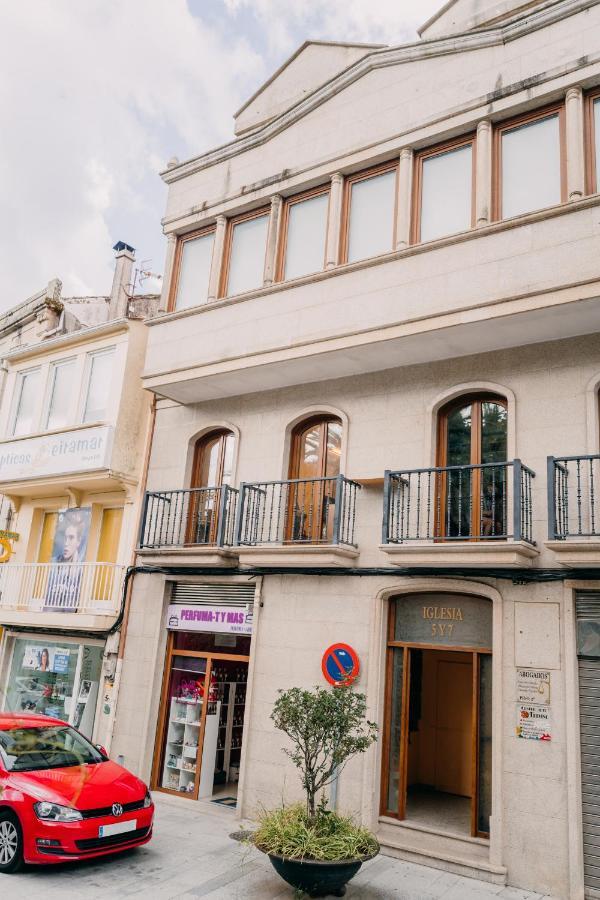 Apartamento La Iglesia Caldas De Reis Dış mekan fotoğraf